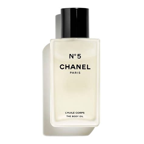 chanel no 5 l'huile corps|N°5 The Body Oil .